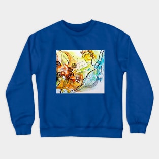 Spring Zentangle 2 Crewneck Sweatshirt